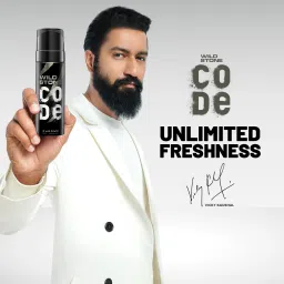 wild stone CODE Chrome No Gas Deodorant Spray-For Men image 5