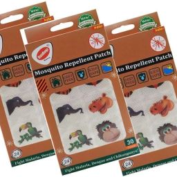 Natural Repellent Mosquito Patches For Babies with 24 Hours Protection,30 Patches (Cute Animal Printe-image-8