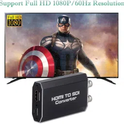 Etzin HDMI to SDI Adapter, Two SDI Output Audio Embedder Support HDMI 1.3, 3G/ HD-SDI 1080 inch Blu-ray Player image 3