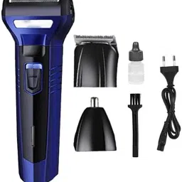 UFHGG Electric Shaver / Hair Clipper / Nose Trimmer / USB Charging / Rechargeable 3 in 1 Men’s Body Hair Removal Machine / Grooming Kit / Professional Best Trimming Shaving Machine For Men (Multicolor) Shaver For Men-image-68