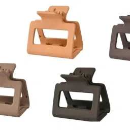 Korean Matte Large Clutcher for Thick and Thin Hair Pack of 6 Hair Claw-image-61