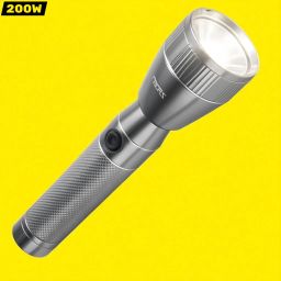 X1124 Rechargeable LED Torch | High Power Super Bright Flashlight for Camping Torch-image-4