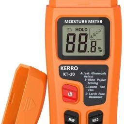 KT-10 Wood moisture meter KERRO Moisture Meter, 0-99% Wood Tester Detector Device Kt-10 Pin-Type Digital Moisture Measurer-26