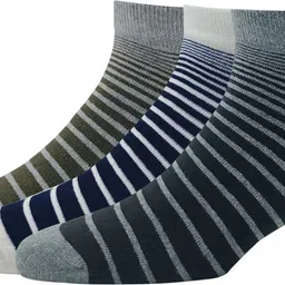 peter england Men Striped Ankle Length-picture-14