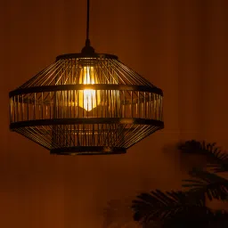 Hanging Lampshades Decorative Roof Wall Light Lamp shades for Home(D40 X H25 CM) Hanging Lights (Pendant Lights) Lamp Shade-27