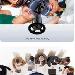 EVAAENTERPRISES Stabilizer P02 in Black Color 2 Axis Gimbal for Mobile, Camera-18