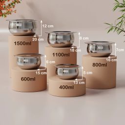 vigshrise SafeServe Handi Set With Lid Container Serving Set image 3