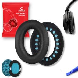Crysendo Headphone Cushion For B-ose QC2/QC15/QC25/QC35/QC35 II Headphone Protein Leather Over The Ear Headphone Cushion-image-27