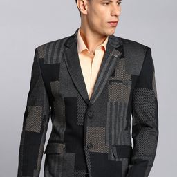 killer Men Printed Single Breasted Formal Blazer-picture-17