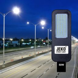 Durable 50W BIS Certified LED Street Light - Waterproof Outdoor Corded Lamp for Streets & Parking Lots Street Light Outdoor Lamp-16