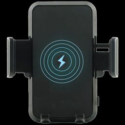 pebble Grip 10W Wireless Car Charger for Smartphones (Qi Certified, Compact Air Vent Mount, Midnight Black)-31