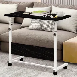 Torche Multipurpose Height Adjustable Movable Table for Computer & Wood Portable Laptop Table image 3