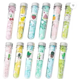 12 Tube Shape Design Disposable Paper Soap, Cleaning Washing Hand Petals Soap-picture-28