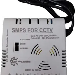 Techvista PS CCTV POWER SUPPLY 12VOLT TVS_69_PS 12 Watts PSU-41