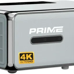 Prime Projector [2024 Smart AI Auto Focus/Keystone] Prime Master PS-550 12.O Android True 4K (15000 lm / 2 Speaker / Wireless / Remote Controller) Portable Projector image 2