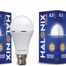 LED INVERTER LED LIGHT 8.5W B22 Cool White bulb Pack of 2, 3 hrs Bulb Emergency Light-18