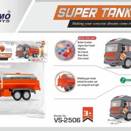 Construction Tanker Truck Toy with Light & Sound toy for kids-image-91