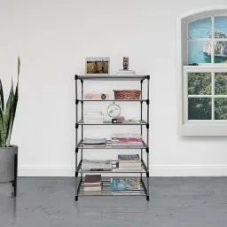 Metal Open Book Shelf-17