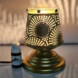 Aroma Oil Diffuser/Burner with Lemon Grass Aroma Oil-20