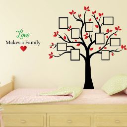140 cm Family Photoframe Tree Removable Sticker-image-42