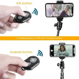 RETRACK Camera Wireless Bluetooth Remote Controler Shutter For Selfie Stick-Tripod-Samrt Phone Tripod Kit image 4