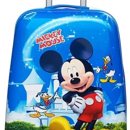 Small Cabin & Check-in Set (48 cm) 4 Wheels - Polycarbonate Cabin Luggage 19 Inch Square Shape - Blue-image-78