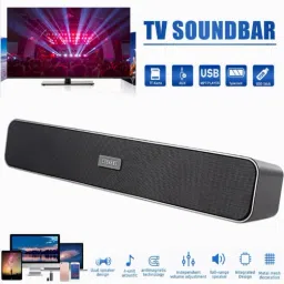 SACRO FFF_888F_E91 WIRELESS BLUETOOTH DESKTOP PC LOUDER SPEAKER WIH AUX,SD CARD SLOT 48 W Bluetooth Soundbar-16