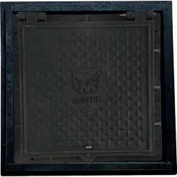 24x24 Inch Manhole Cover| 5 Tons Capacity Chamber Sump Cover with Locking System Flush Tank Lid-image-7
