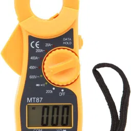 MT87 3 ½ Digits Portable LCD Mini Digital Clamp Meter Multimeter Electric AC DC Current Voltage Tester Voltmeter Ammeter Ohmmeter Ampere Ohm Diode Continuity Tester Transistor Meter Diagnostic Tool with Data Hold Digital Voltage Tester-19