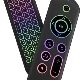 Tobo Air Mouse Remote Control Mouse Wireless Mini Keyboard 2.4G & BT5.2 TD-1285WA Wireless Standard Multi-device Keyboard Compatible with iPad, Desktop, Laptop, Tablet, Mac-31