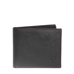 WildHorn Men Black Leather Wallet-22