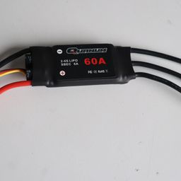 Quanum 60A continuous Brushless Speed Controller ESC with 5V/6A BEC (Original) image 1