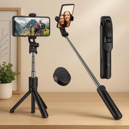 KusumCrafts XT-02 Bluetooth Selfie Stick-picture-33