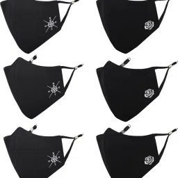 His-Her 4 Layer, Reusable 100% Cloth Face Mask for Men (XL Size), Women (L Size) His-Her_Combo_L-XL_06 Reusable, Washable Cloth Mask-26