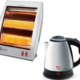 Electric Kettle 1.5L + Quarto Pro Noiseless Quarto Pro Room Heater & Electric Kettle 1.5L Quartz Room Heater-image-54
