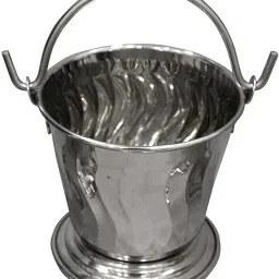 dynore Serving Bucket With Spoodle Classis Serving Set- Set of 4 Gravy Bucket, Ladle Serving Set image 4
