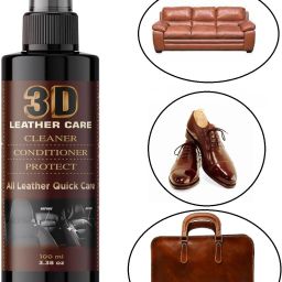 PERIZONE 3D Leather Polish Cleaner and Conditioner for Leather Furniture, Sofa, Car Seats Leather, Synthetic Leather Shoe Cleaner-image-69