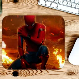 Gfylo Tom Holland SpiderMan Printed Mouse pad Smooth Surface and anti-Slip Non Slip Base Mousepad-image-5