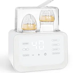 Baby Bottle Warmer, Fast Baby Food Heat and Warmer, Smart Temperature Control - 2 Slots-image-64