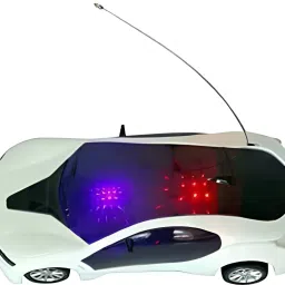 hk toys New RC Remote Control Fast Modern Car With 3D Lights for Kids (Multicolor) image 5