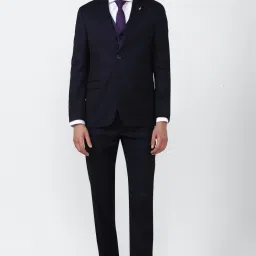 Men Single Breasted - 2 button Checkered Suit-11