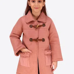 CUTECUMBER Girls Single-Breasted Princess Coat-image-35