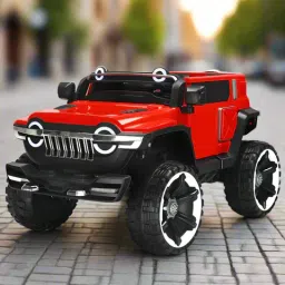 502 BIG RED THAR Jeep Battery Operated Ride On-image-30