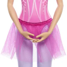 Ballerina Doll, Blonde Fashion Doll Wearing Purple Removable Tutu-30