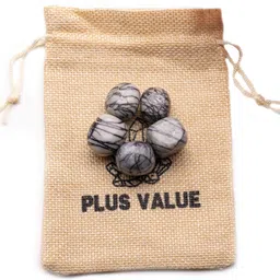 plus value picasso-jasper-tumbled-50gm-jute-bag Regular Asymmetrical Crystal Pebbles-picture-37