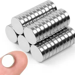 20 Piece Silver Round Button Magnet Set (8 x1 mm)Use As Fridge Magnet, Kitchen Organiser Magnet, Multipurpose Office Magnets Pack of 1-image-7