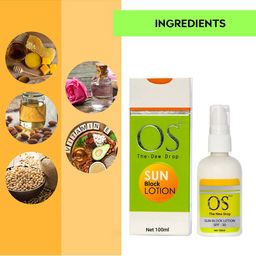OS White The New Drop Sunblock Lotion - 100 ml SPF 30 image 3