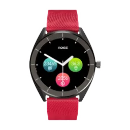 noise NoiseFit Endure Smartwatch with Activity Tracker (32.51mm LCD Display, IP68 Water Resistant, Racing Red Strap)-picture-1