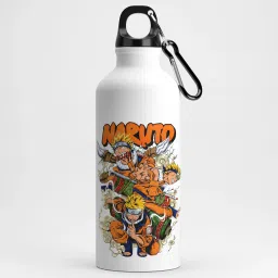 Naruto Printed Stylish Sipper Water Bottle 600 ml Water Bottle-image-22