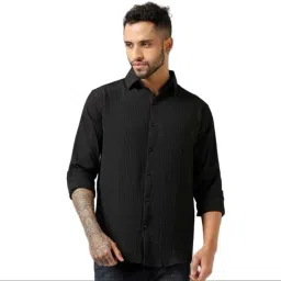 Men Regular Fit Self Design Casual Shirt-picture-10